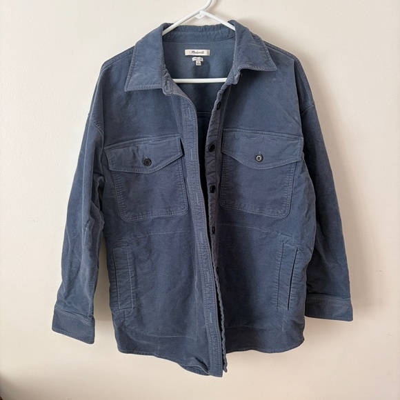 Madewell Corduroy Twill Oversized Shirt
Jacket Teapot Blue - Picture 5 of 8